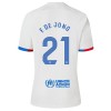 FC Barcelona Frenkie de Jong 21 Kind Uittenue 2023-24